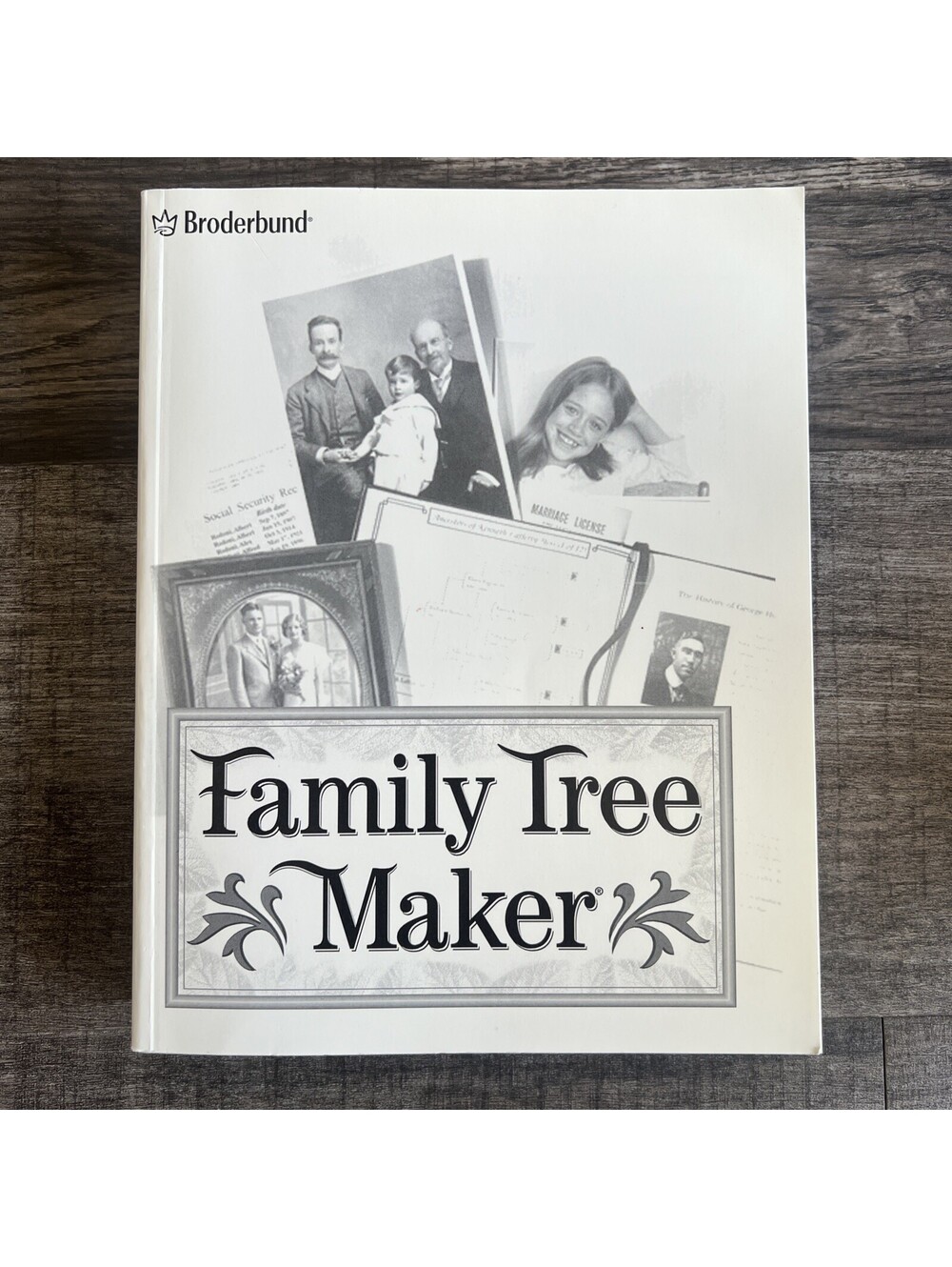 Family Tree Maker By Broderbund-Manual Only - Sixth Edition